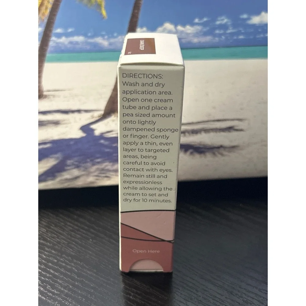 Tint & Tighten Instant Color Smoothing Cream Dark/Deep 9‎ Tubes